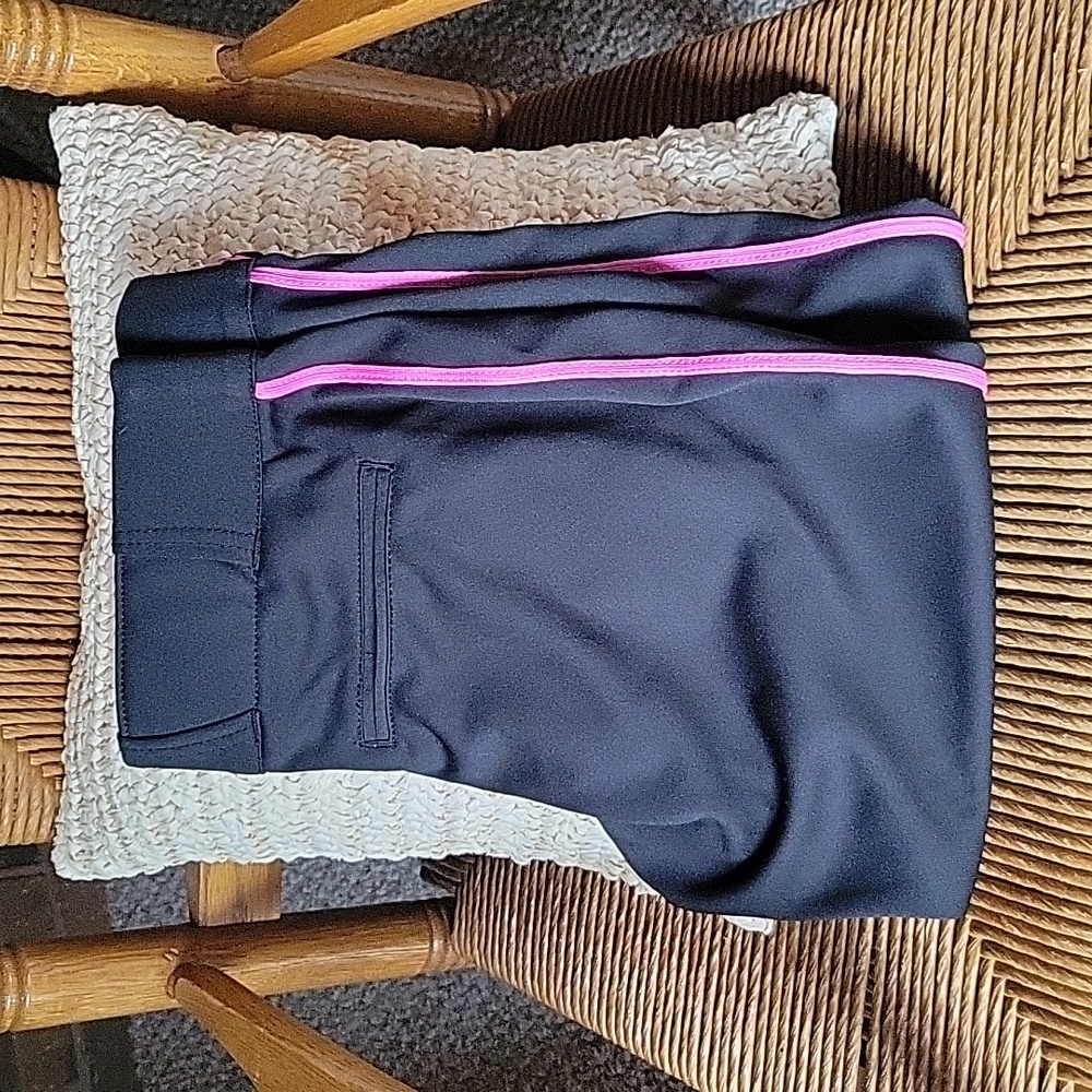 Champro baseball/softball pants, black/pink, size L